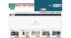 Desktop Screenshot of delhitesthouse.com